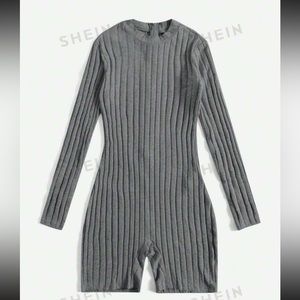 Dark grey Shein one piece